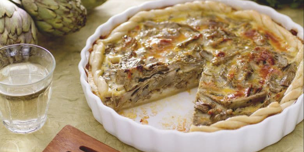 Torta salata ai Carciofi